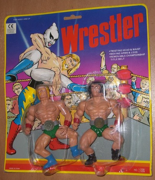 Wrestler Bootleg/Knockoff 2-Pack: 339/5 & 339/11 [Hulk Hogan]