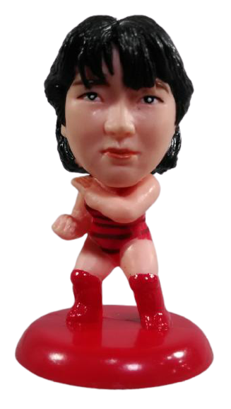 2006 CharaPro Mini Big Heads/Pro-Kaku Heroes Series 8 Chigusa Nagayo [With Ring Gear]