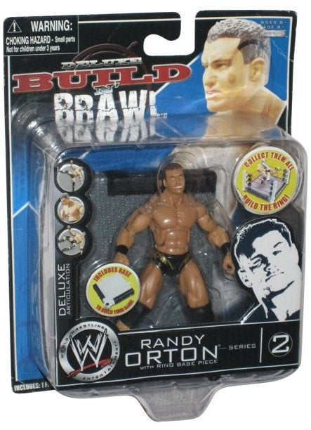 2008 WWE Jakks Pacific Deluxe Build 'N' Brawl Series 2 Randy Orton