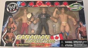 WWE Jakks Pacific Canadian Superstars [With Chris Benoit, Edge & Rene Dupree]