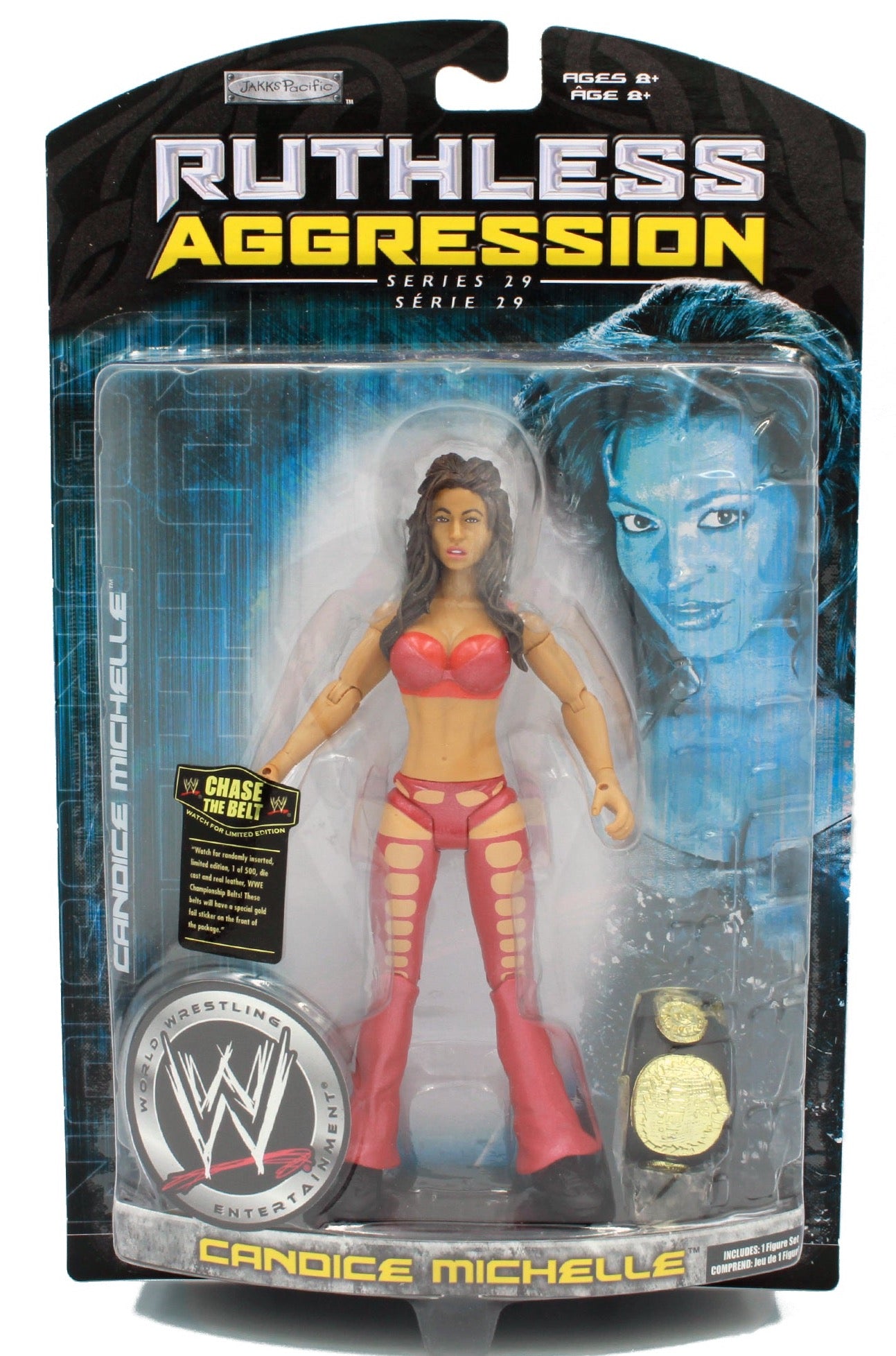 2007 WWE Jakks Pacific Ruthless Aggression Series 29 Candice Michelle