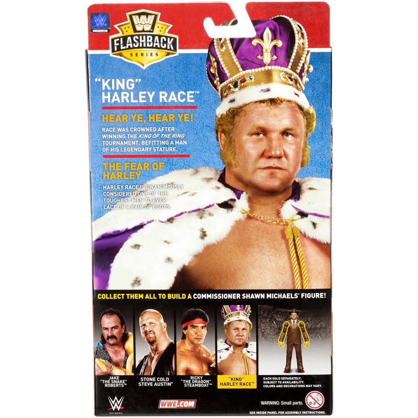 2018 WWE Mattel Elite Collection Flashback Series 3 "King" Harley Race [Exclusive]