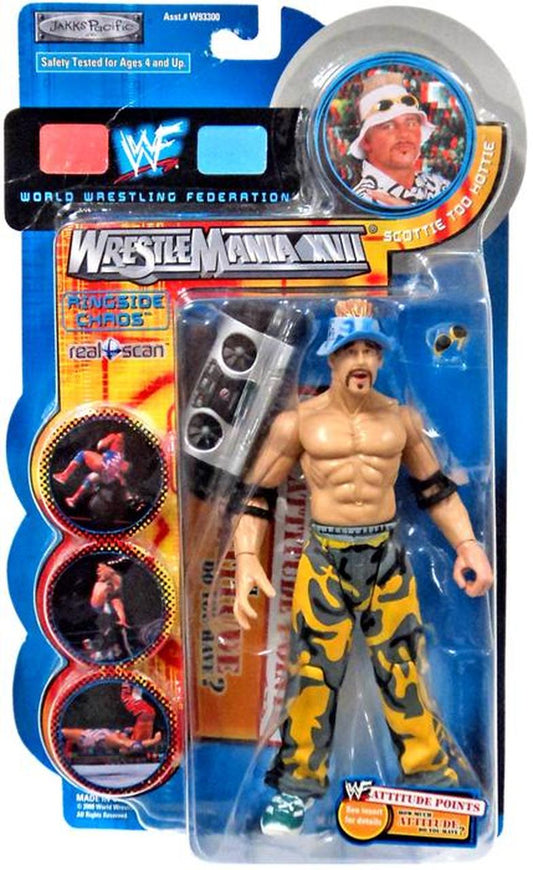 2000 WWF Jakks Pacific Titantron Live Ringside Chaos Series 1 Scottie Too Hottie