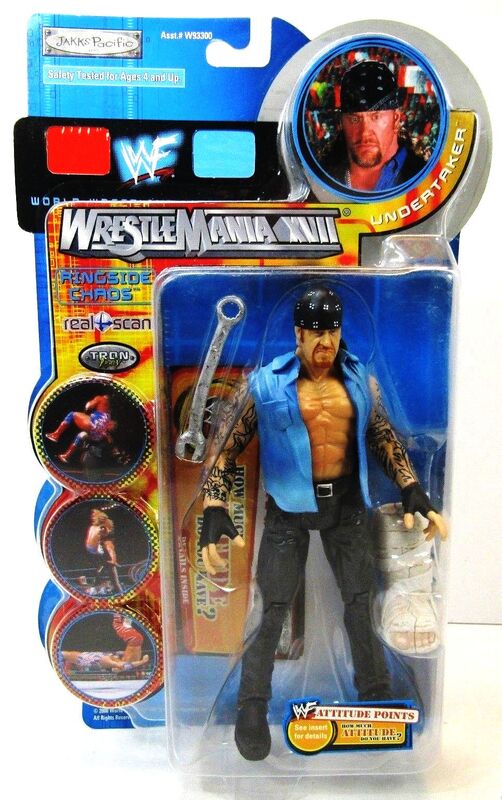 2000 WWF Jakks Pacific Titantron Live Ringside Chaos Series 1 Undertaker