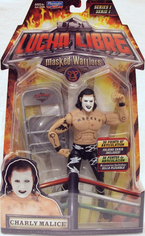 2010 Luche Libre USA Playmates Toys Masked Warriors 1 Charly Malice