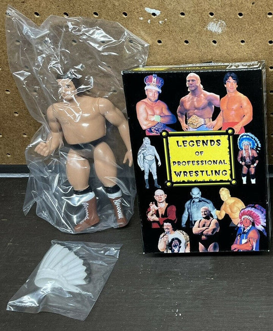 2001 FTC Legends of Professional Wrestling [Original] Series 17 Chief Jay Strongbow [With Black Trunks]