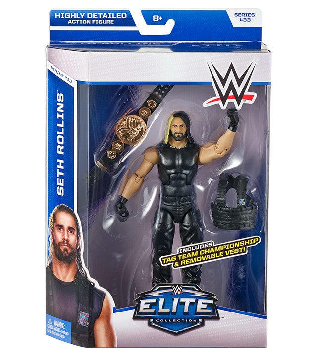 2014 WWE Mattel Elite Collection Series 33 Seth Rollins