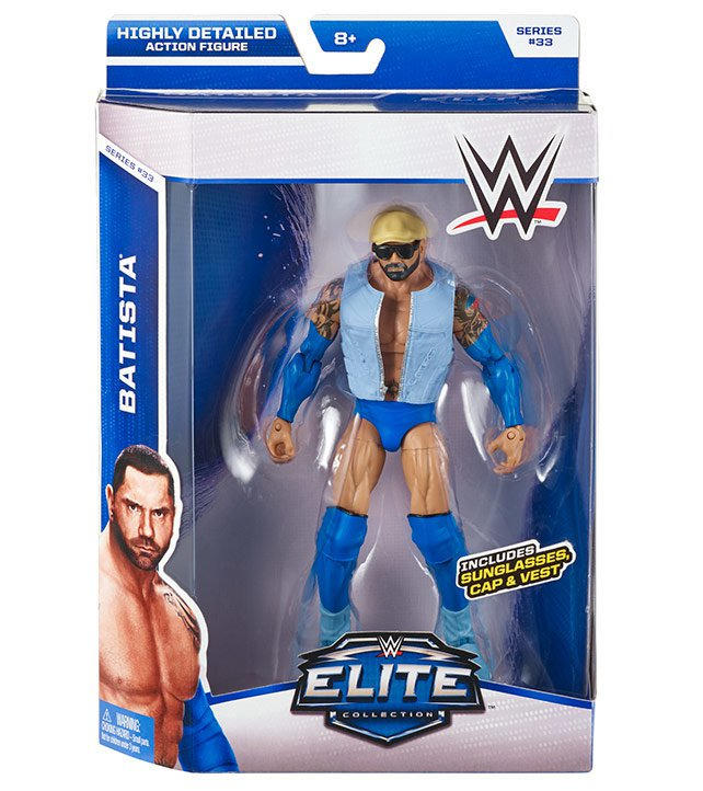 2014 WWE Mattel Elite Collection Series 33 Batista – Wrestling Figure ...