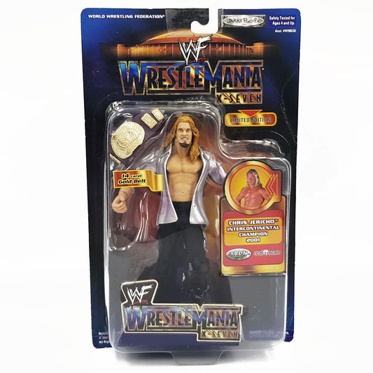 2001 WWF Jakks Pacific Titantron Live WrestleMania X-Seven Chris Jericho