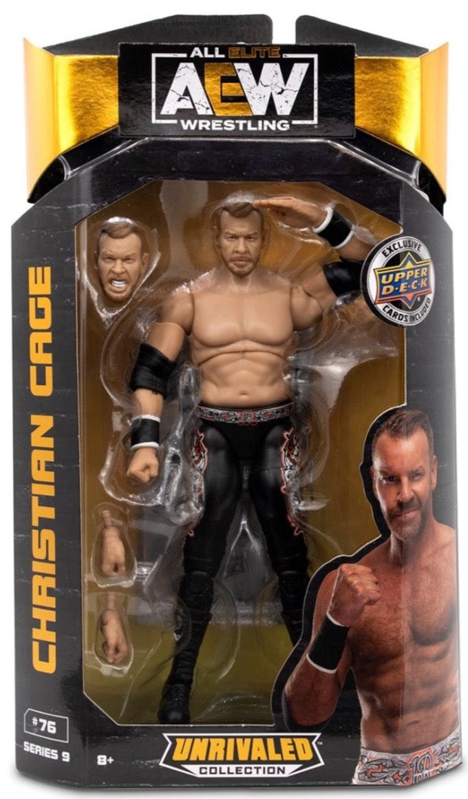 2022 AEW Jazwares Unrivaled Collection Series 9 #76 Christian Cage [With Cards]