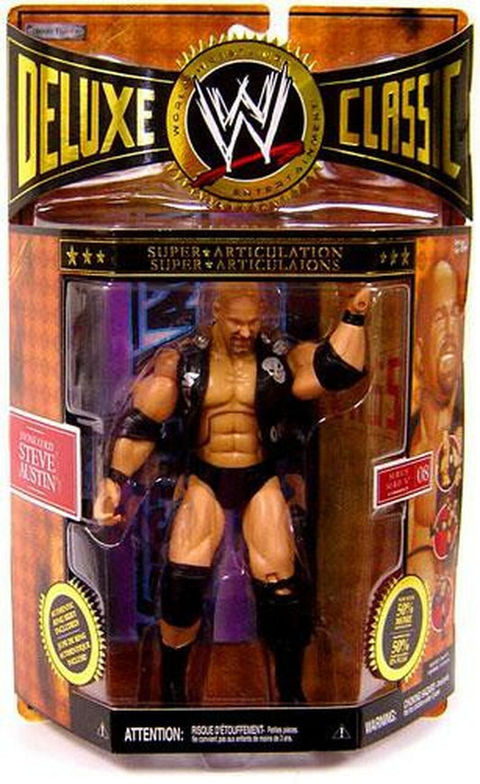 2009 WWE Jakks Pacific Deluxe Classic Superstars Series 8 Stone Cold Steve Austin
