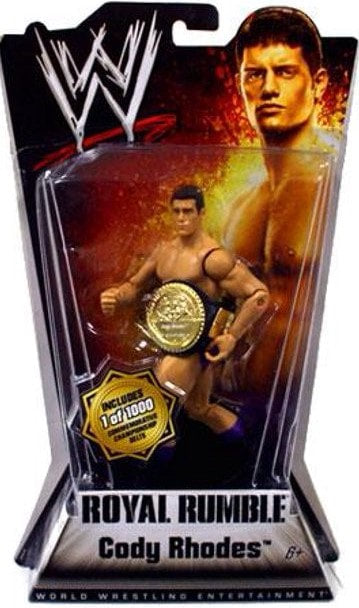 2010 WWE Mattel Basic Royal Rumble Heritage Series 1 Cody Rhodes [Chase]