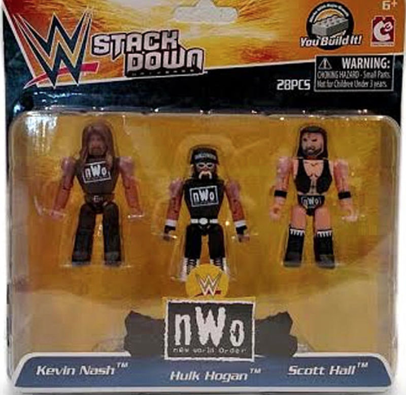 2015 WWE Bridge Direct StackDown Series 4 nWo: Kevin Nash, Hulk Hogan & Scott Hall [Exclusive]