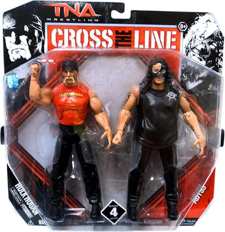 2011 TNA Wrestling Jakks Pacific Cross the Line Series 4 Hulk Hogan & Abyss