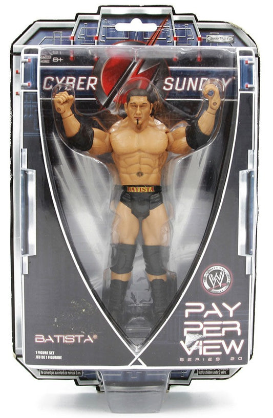 2009 WWE Jakks Pacific Ruthless Aggression Pay Per View Series 20 "Cyber Sunday" Batista