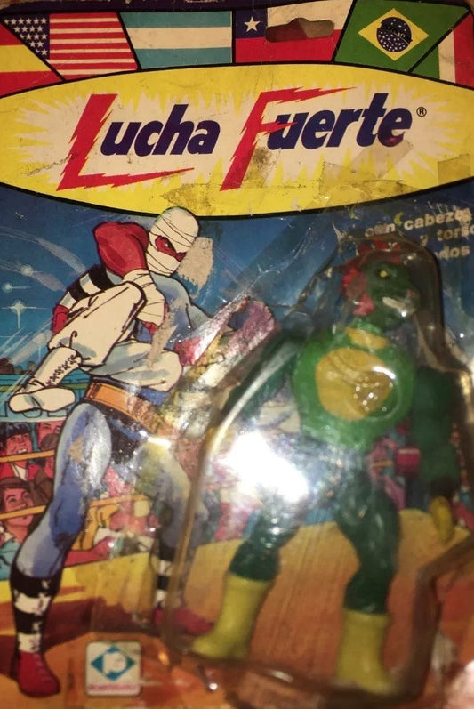 1988 Plastirama Lucha Fuerte El Reptil Verde