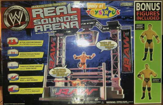 WWE Jakks Pacific Real Sounds Arena [With Randy Orton & Batista, Exclusive]