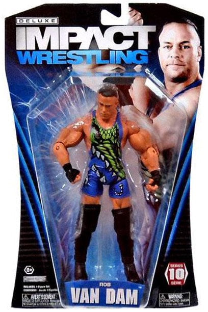 2013 TNA/Impact Wrestling Jakks Pacific Deluxe Impact! Series 10 Rob Van Dam