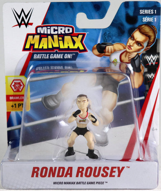 2019 WWE Wicked Cool Toys Micro Maniax Series 1 Ronda Rousey Micro Maniax Series Battle Game Piece