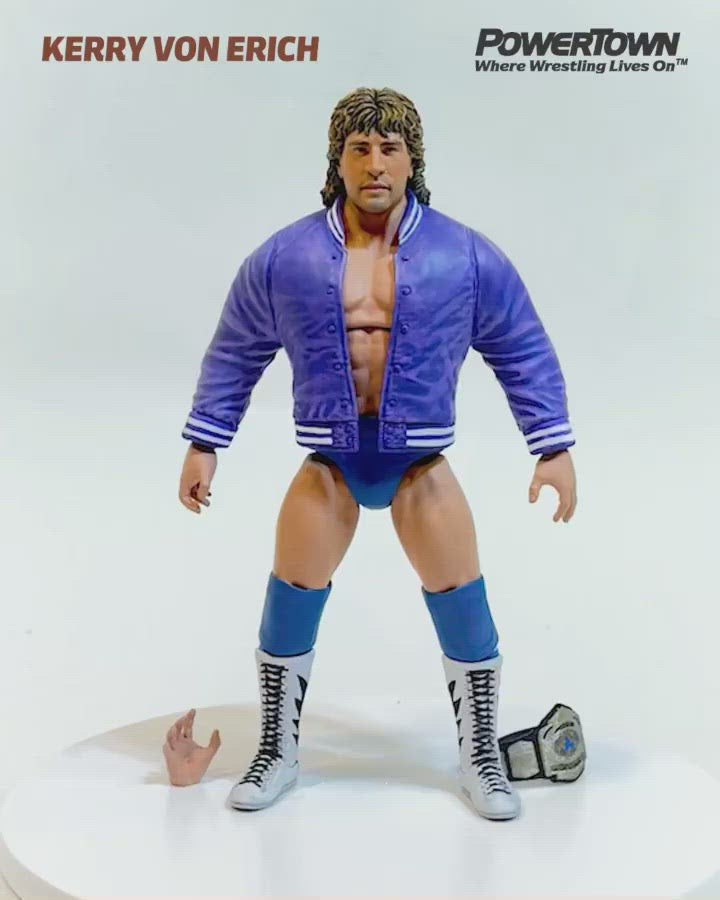 WWE Mattel Elite Collection Legends Series 6 Kerry shops Von Erich aka Texas Tornado