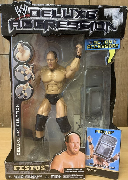 2008 WWE Jakks Pacific Deluxe Aggression Series 18 Festus