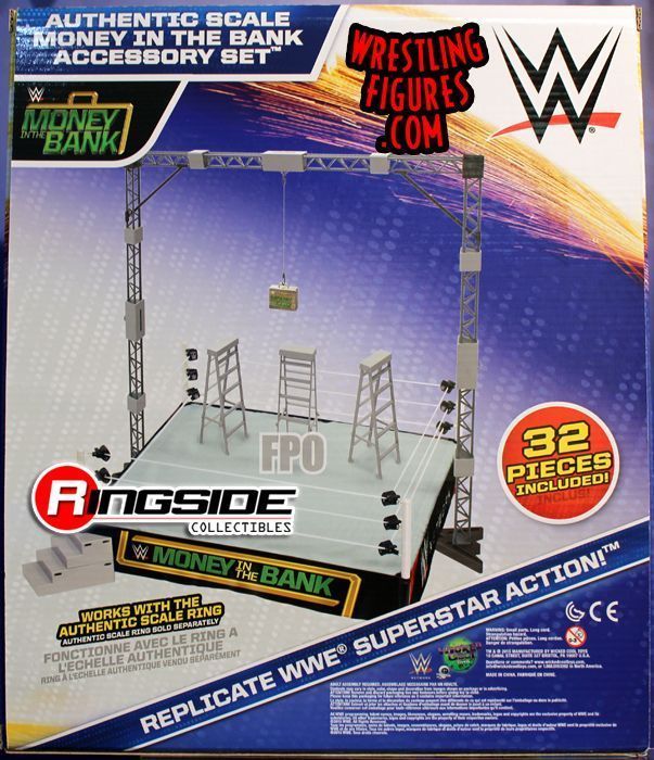 2015 WWE Wicked Cool Toys Authentic Scale Money in the Bank Accessory Set [Exclusive]