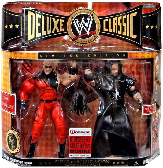 2009 WWE Jakks Pacific Deluxe Classic Superstars Brothers of Destruction: Kane & Undertaker [Exclusive]