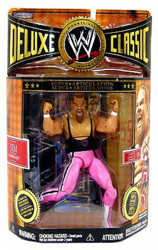 2008 WWE Jakks Pacific Deluxe Classic Superstars Series 5 Jim "The Anvil" Neidhart