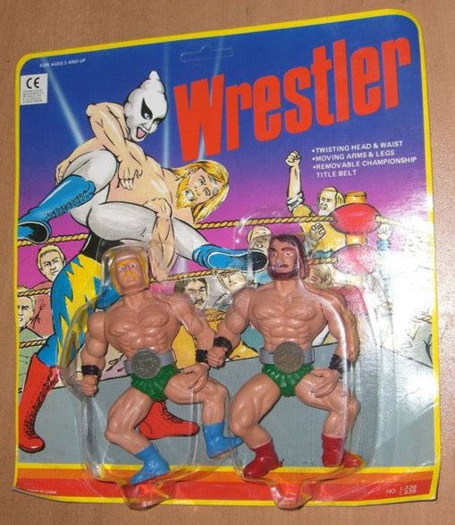 Wrestler Bootleg/Knockoff 2-Pack: 339/6 & 339/11 [Hulk Hogan]