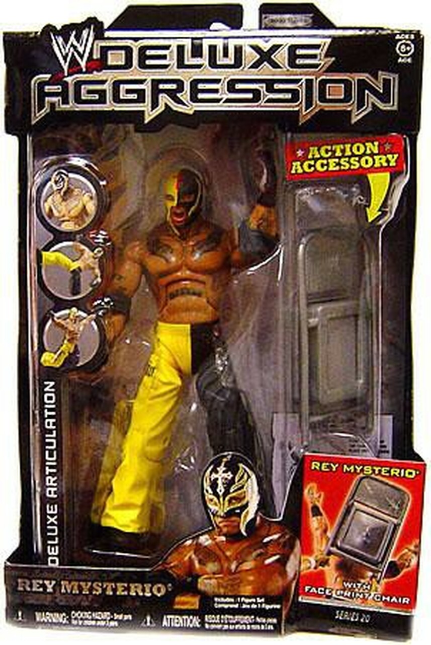 2009 WWE Jakks Pacific Deluxe Aggression Series 20 Rey Mysterio