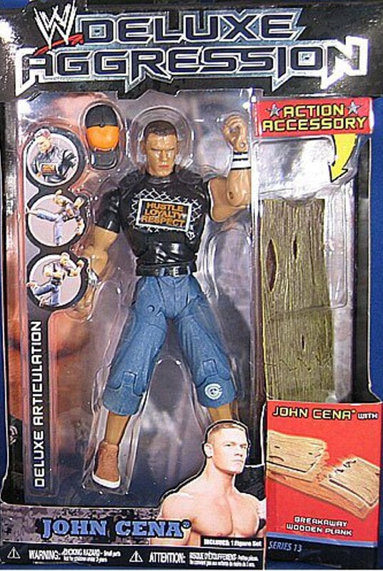 2008 WWE Jakks Pacific Deluxe Aggression Series 13 John Cena
