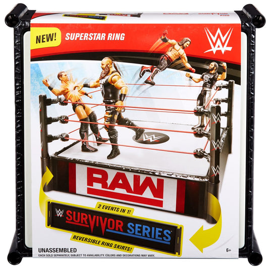 2020 WWE Mattel Basic Raw/Survivor Series Superstar Ring