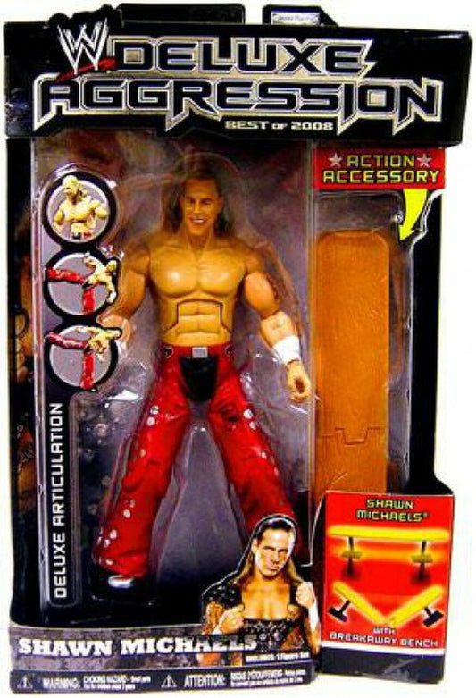 2008 WWE Jakks Pacific Deluxe Aggression Best of 2008 Shawn Michaels
