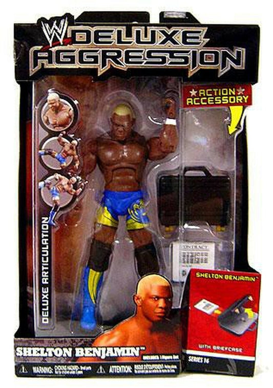 2008 WWE Jakks Pacific Deluxe Aggression Series 16 Shelton Benjamin