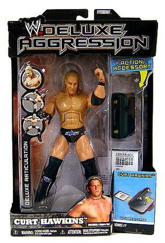 2008 WWE Jakks Pacific Deluxe Aggression Series 17 Curt Hawkins