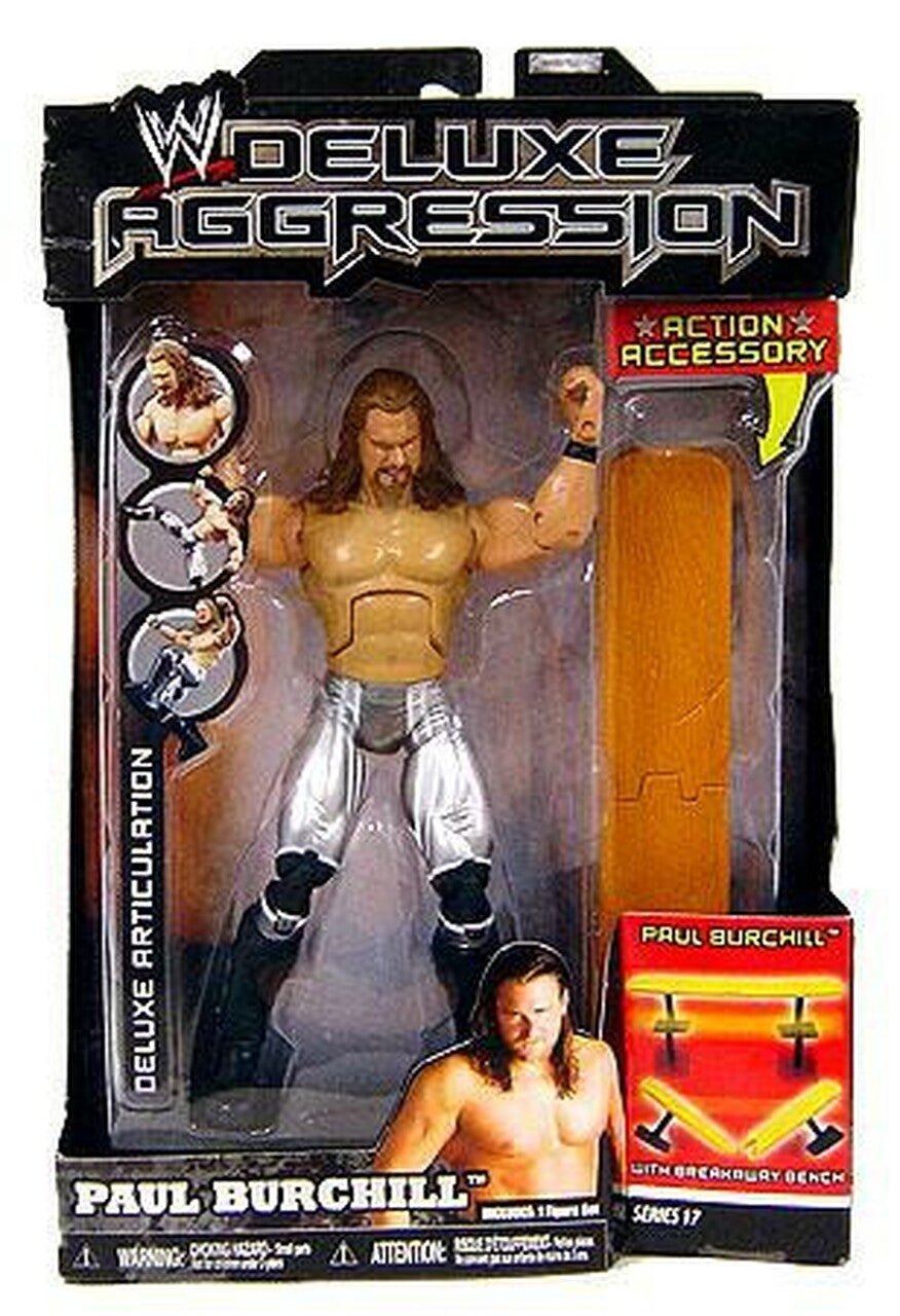 2008 WWE Jakks Pacific Deluxe Aggression Series 17 Paul Burchill
