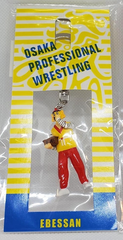 Osaka Pro Wrestling Ebessan Keychain Figure