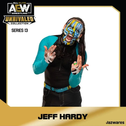 Unreleased AEW Jazwares Unrivaled Collection Series 13 Jeff Hardy
