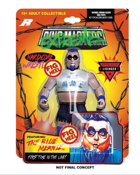 Unreleased Rush Collectibles Extreme Ring Masters Blue Meanie