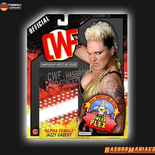 Unreleased Official Championship Wrestling Figures "Alpha Female" Jazzy Gabert