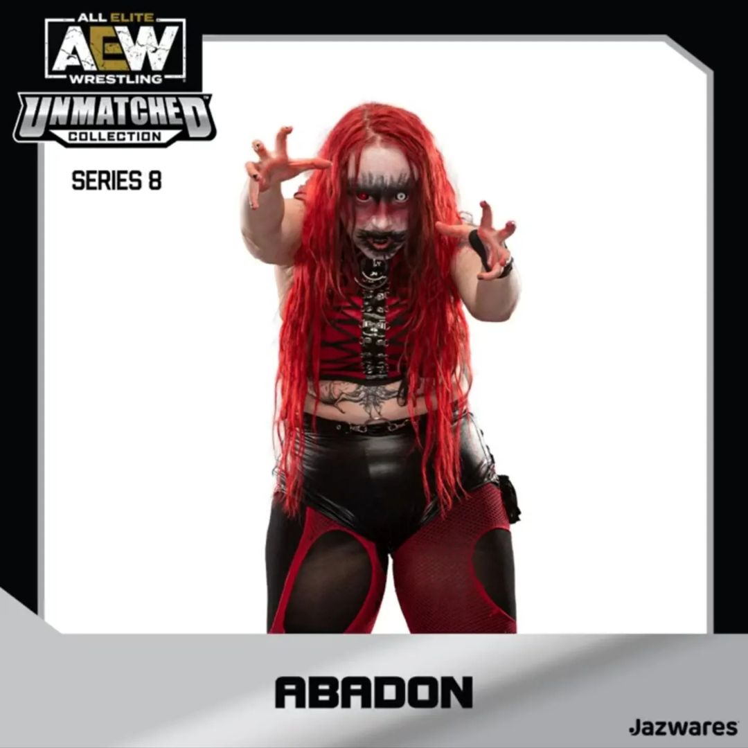 Unreleased AEW Jazwares Unmatched Collection Series 8 Abadon – Wrestling  Figure Database