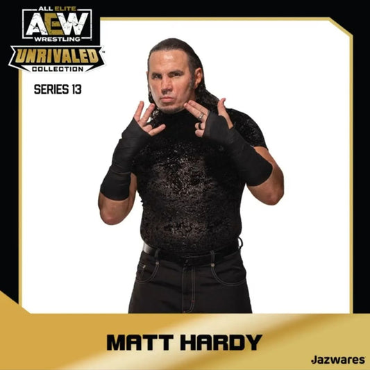 Unreleased AEW Jazwares Unrivaled Collection Series 13 Matt Hardy