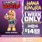2022 Pro Wrestling Tees Micro Brawlers Limited Edition Hana Kimura