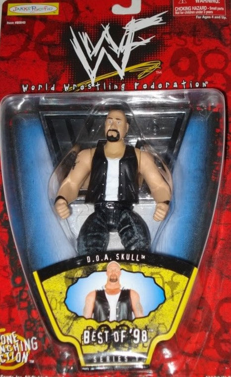 1998 WWF Jakks Pacific Best of 1998 Series 1 D.O.A. Skull [Exclusive]