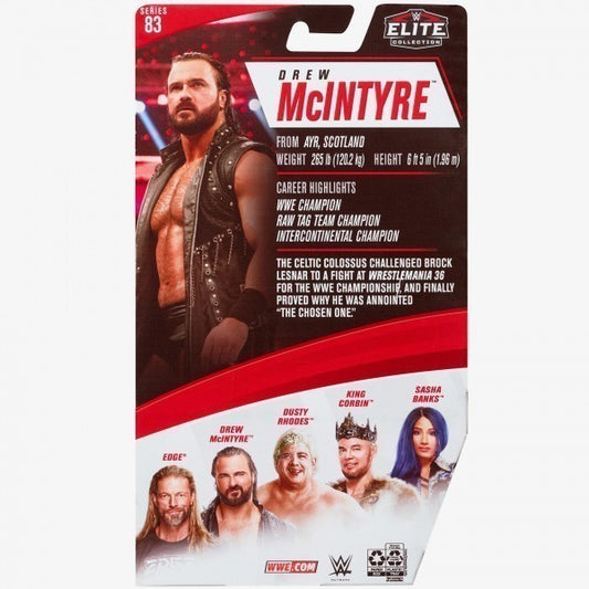 2021 WWE Mattel Elite Collection Series 83 Drew McIntyre