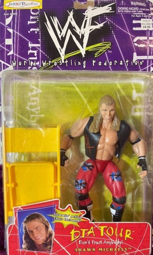 1999 WWF Jakks Pacific DTA Tour Series 1 Shawn Michaels [Exclusive]