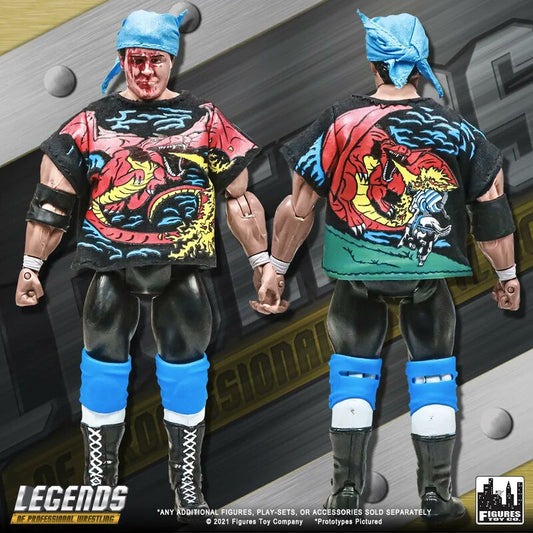 2021 FTC Legends of Professional Wrestling [Modern] Mikey Whipwreck [Bloody Variant]