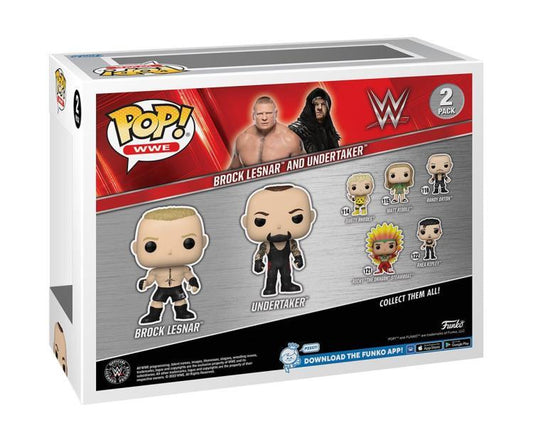 2023 WWE Funko POP! Vinyls 2-Pack: Brock Lesnar & Undertaker