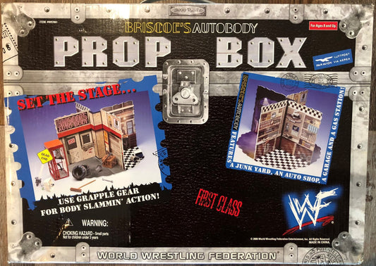 2000 WWF Jakks Pacific Titantron Live Briscoe's Autobody Prop Box