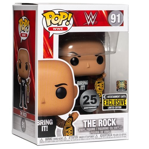 2021 WWE Funko POP! Vinyls 91 The Rock [Exclusive]
